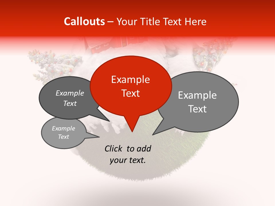Claus Illustration Retro PowerPoint Template