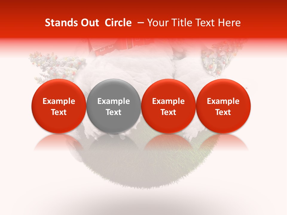 Claus Illustration Retro PowerPoint Template