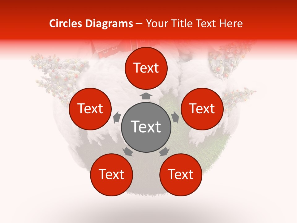 Claus Illustration Retro PowerPoint Template