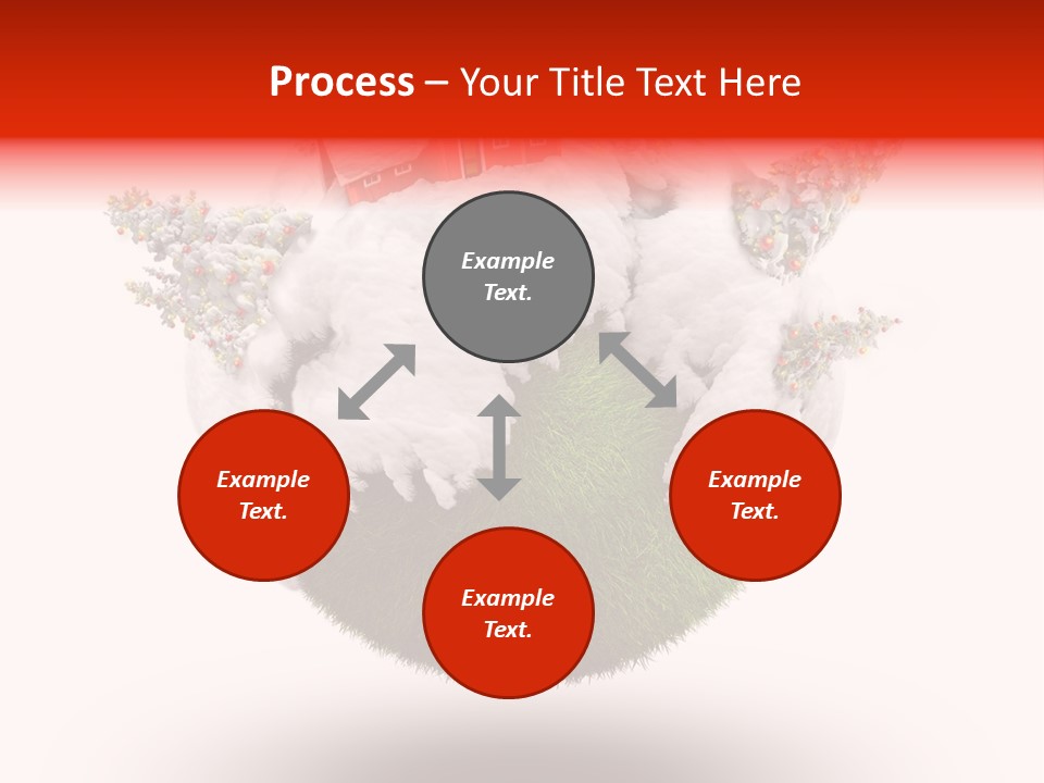 Claus Illustration Retro PowerPoint Template