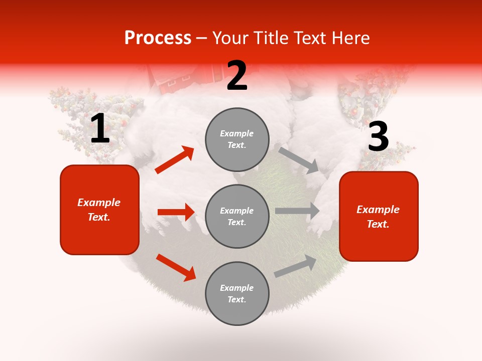 Claus Illustration Retro PowerPoint Template