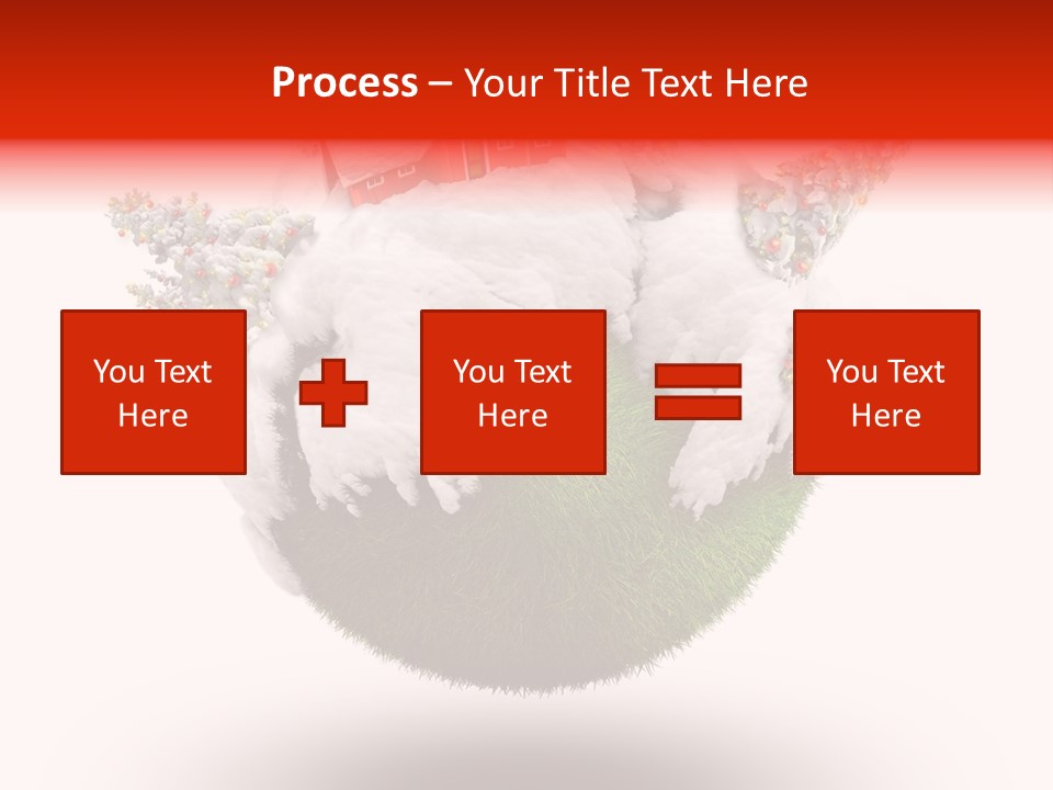 Claus Illustration Retro PowerPoint Template