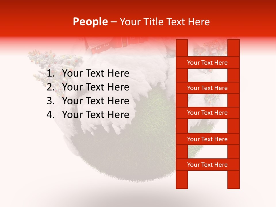 Claus Illustration Retro PowerPoint Template