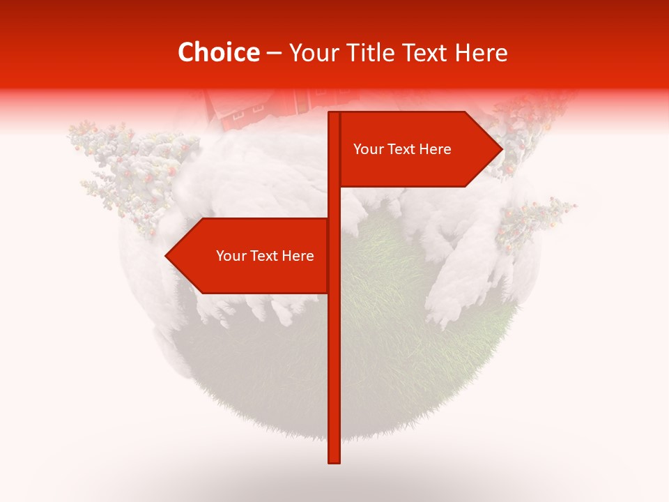 Claus Illustration Retro PowerPoint Template