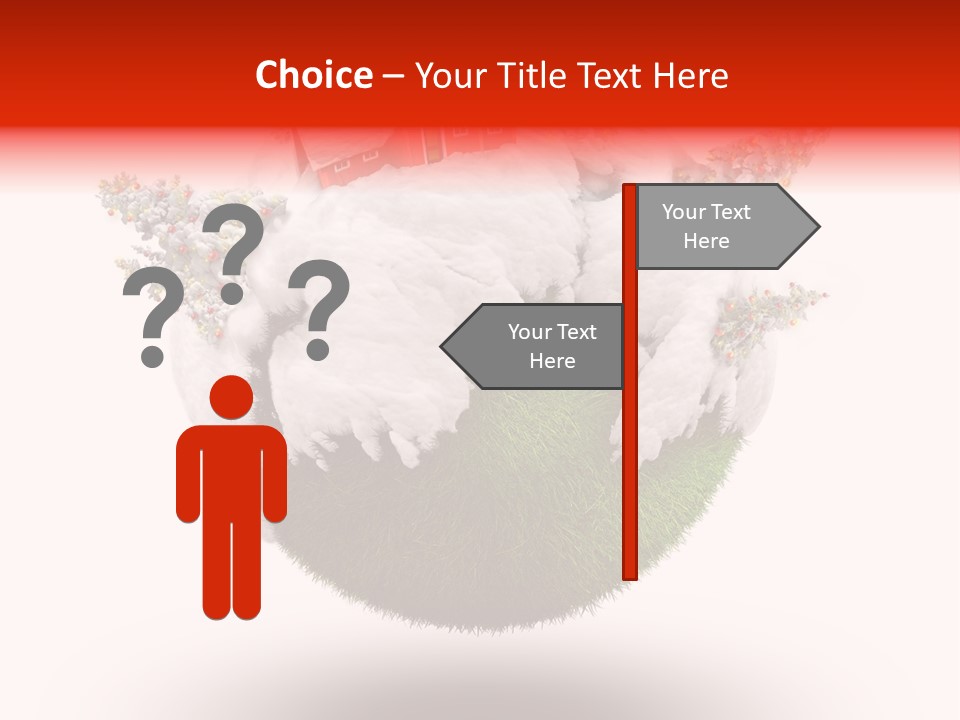 Claus Illustration Retro PowerPoint Template