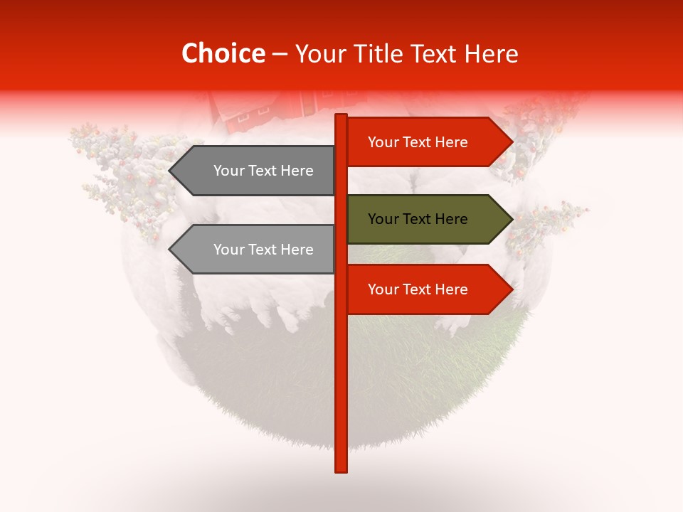 Claus Illustration Retro PowerPoint Template