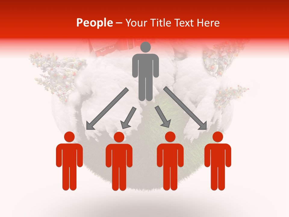 Claus Illustration Retro PowerPoint Template