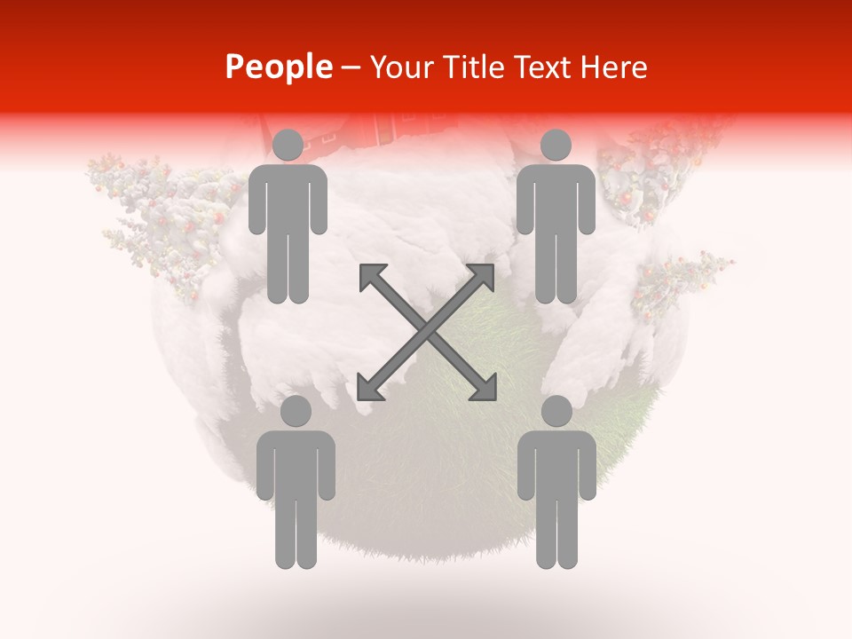 Claus Illustration Retro PowerPoint Template