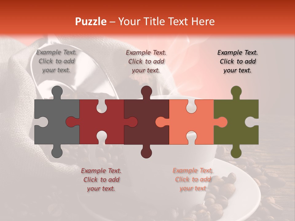 Roasted Energy Dark PowerPoint Template