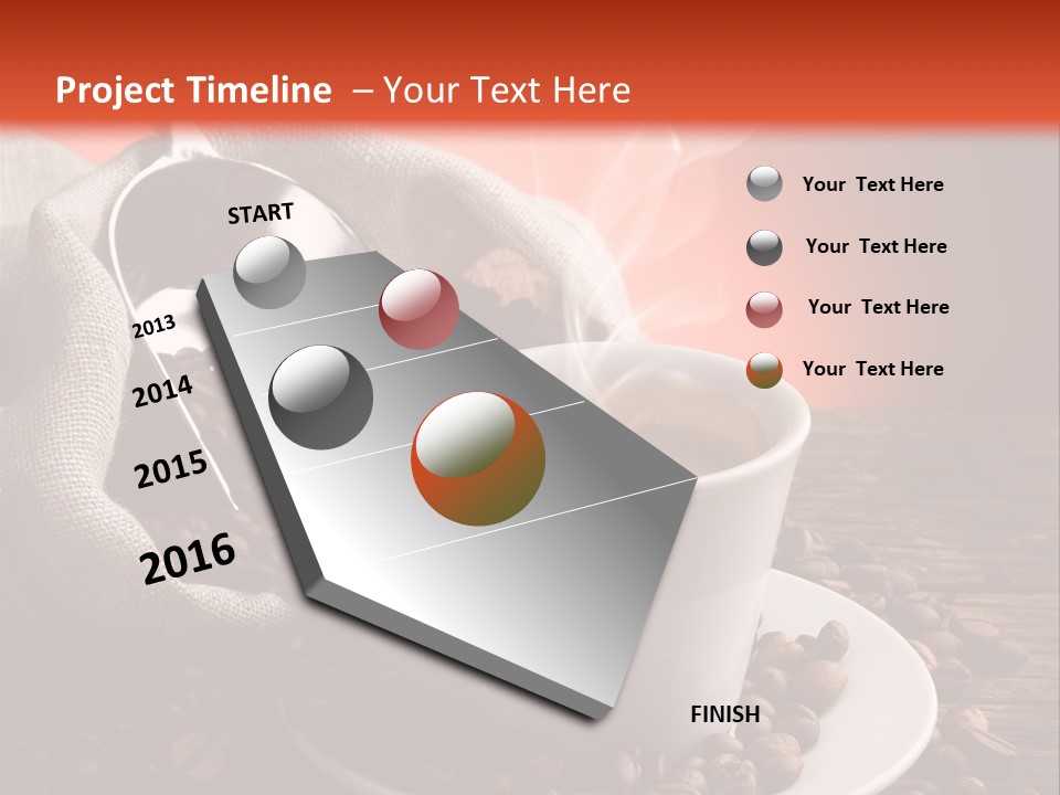 Roasted Energy Dark PowerPoint Template