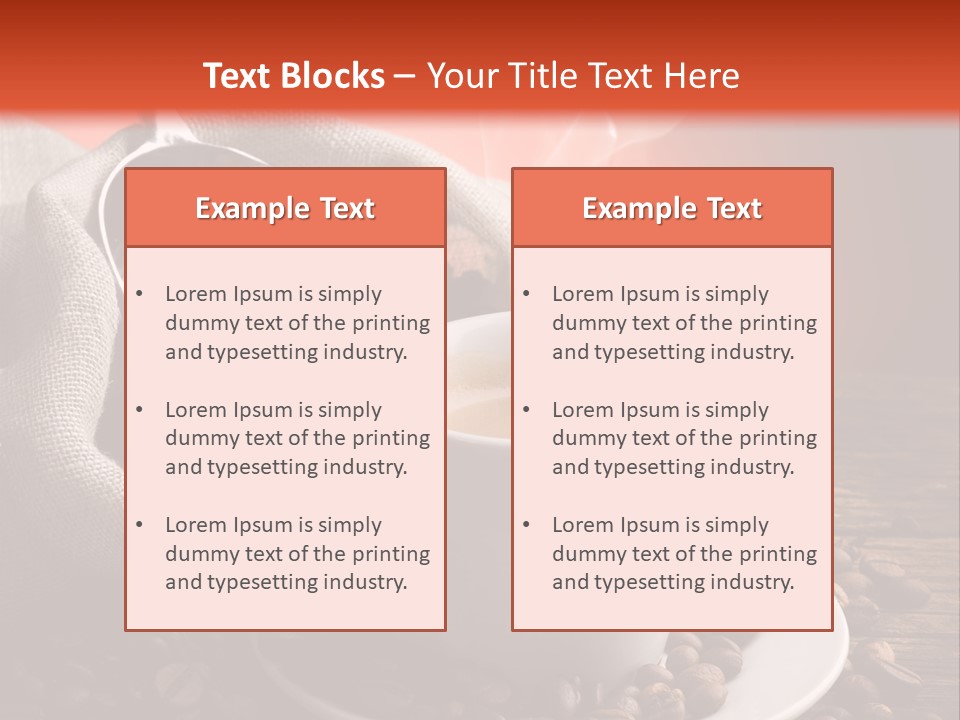 Roasted Energy Dark PowerPoint Template