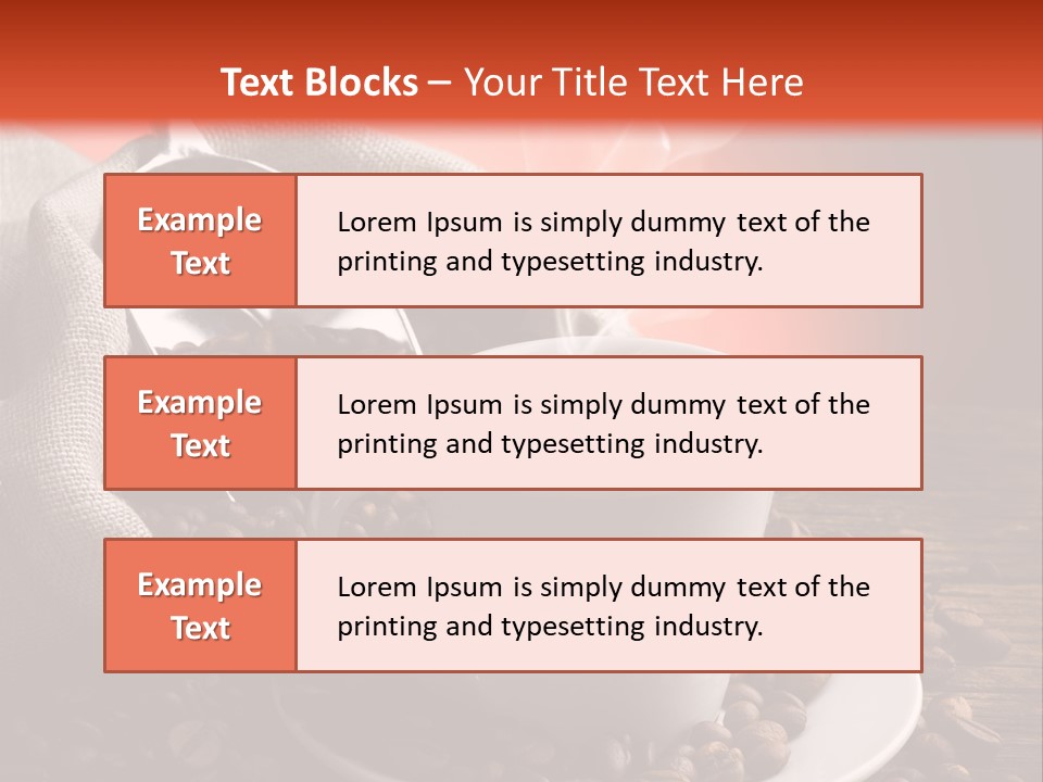 Roasted Energy Dark PowerPoint Template
