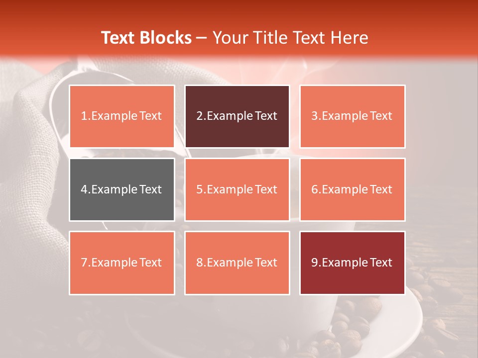 Roasted Energy Dark PowerPoint Template