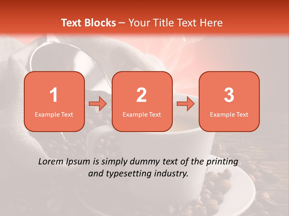Roasted Energy Dark PowerPoint Template