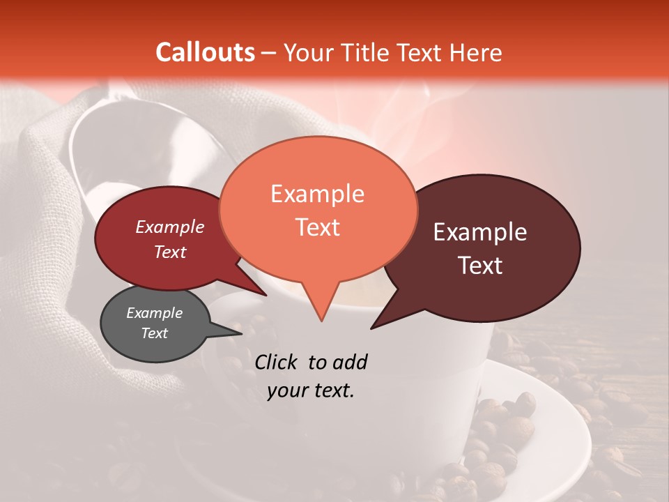 Roasted Energy Dark PowerPoint Template
