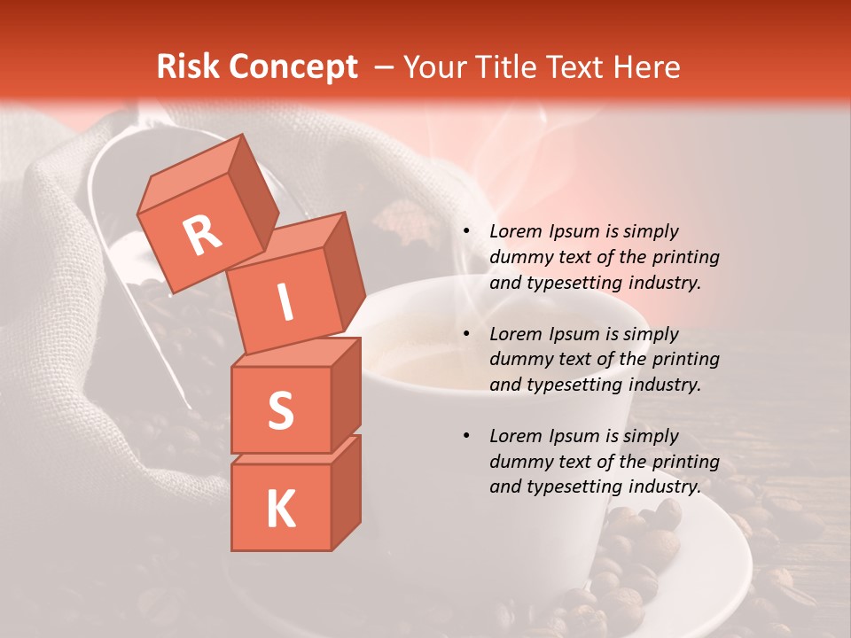 Roasted Energy Dark PowerPoint Template