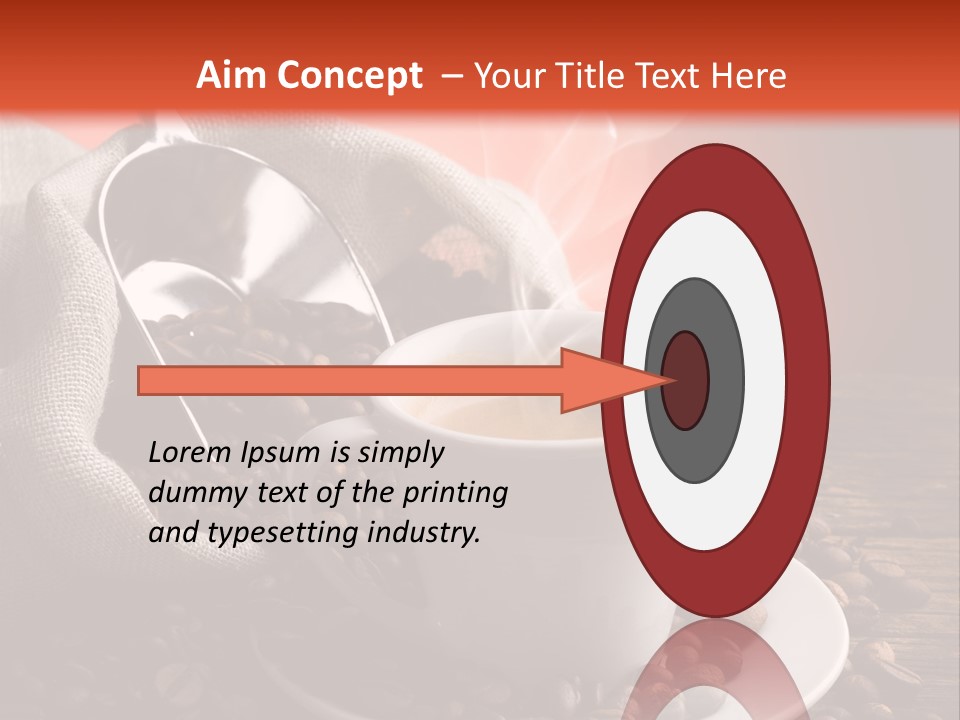 Roasted Energy Dark PowerPoint Template