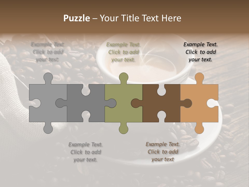 Beverage Color Wood PowerPoint Template