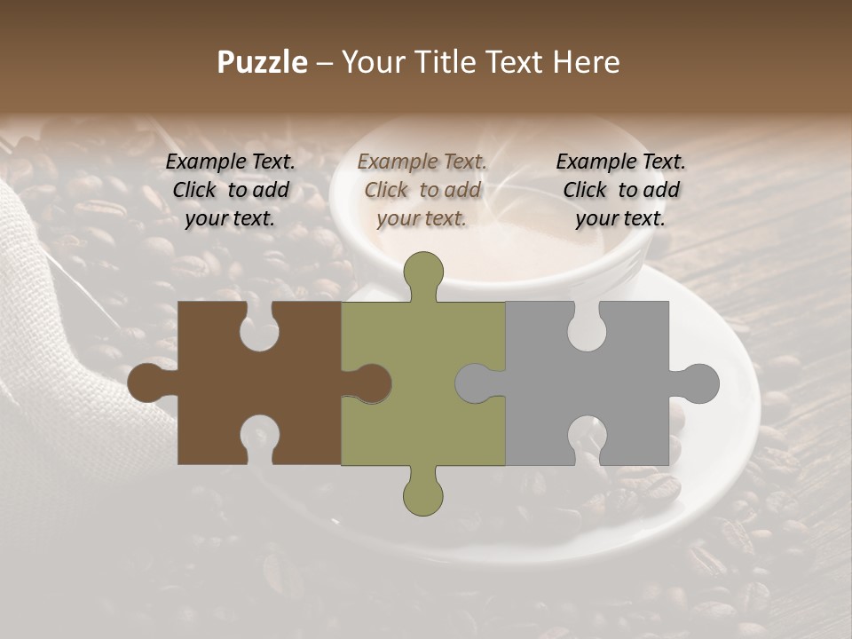 Beverage Color Wood PowerPoint Template