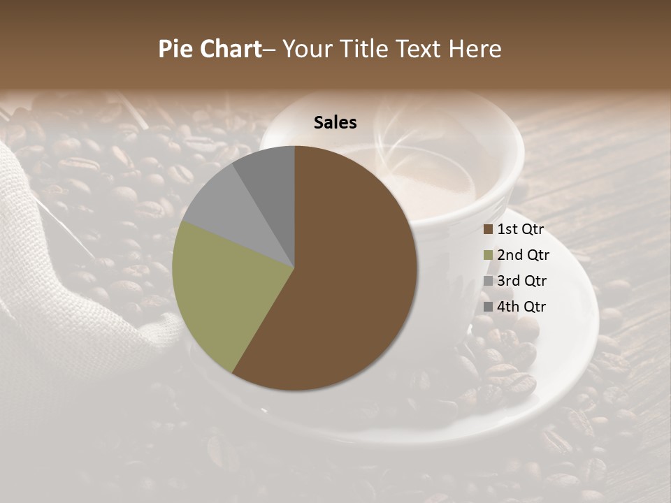 Beverage Color Wood PowerPoint Template