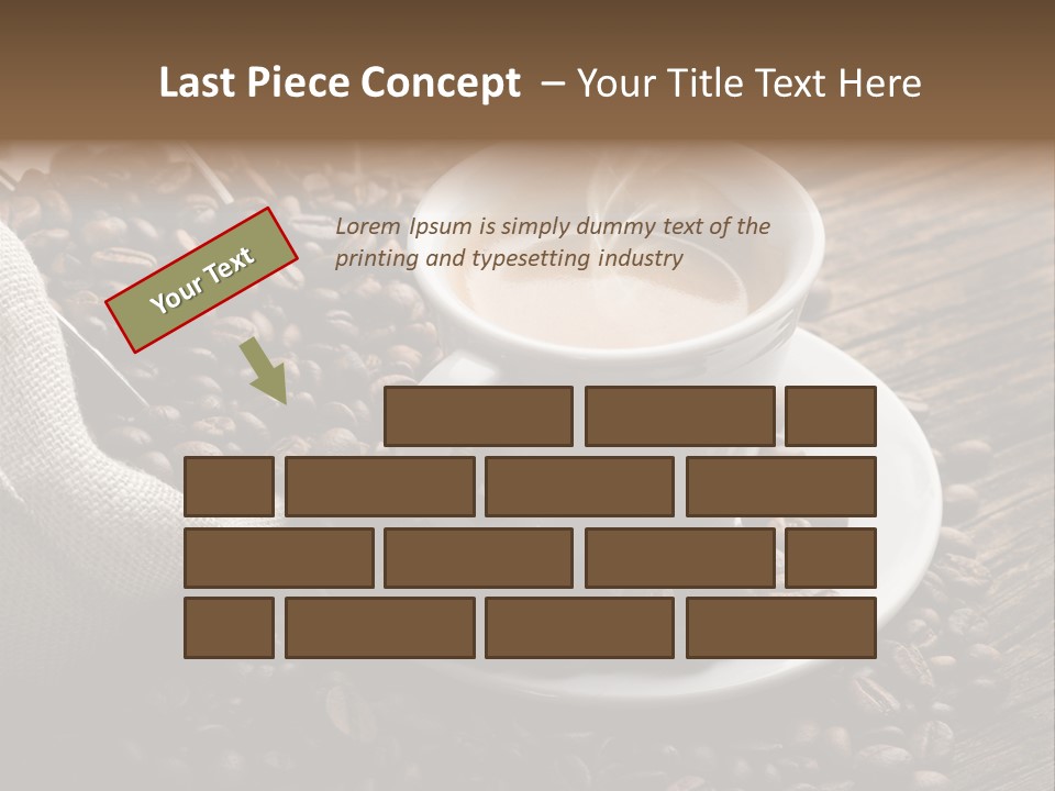 Beverage Color Wood PowerPoint Template