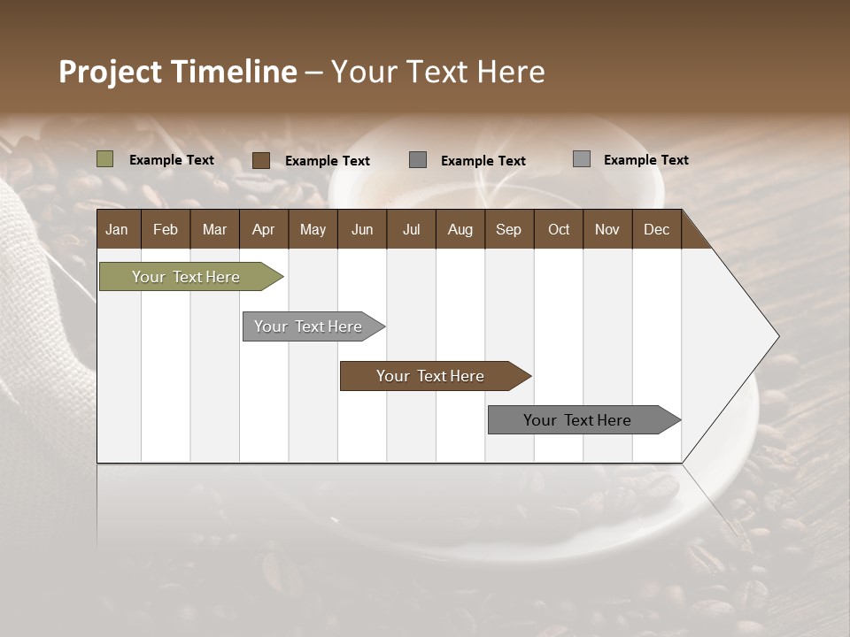 Beverage Color Wood PowerPoint Template