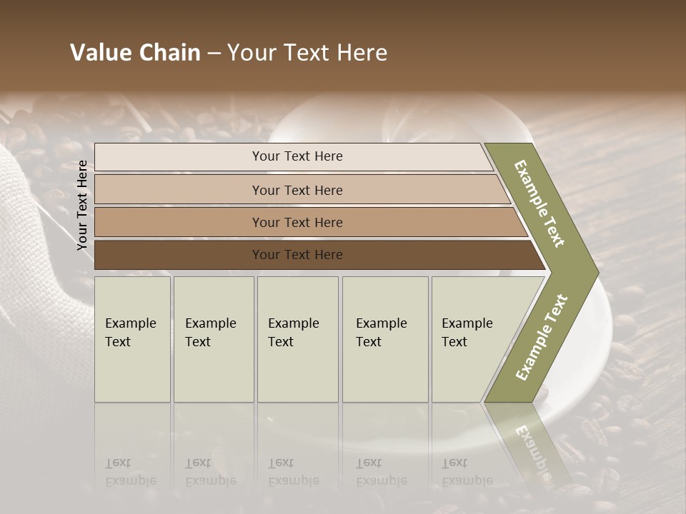 Beverage Color Wood PowerPoint Template