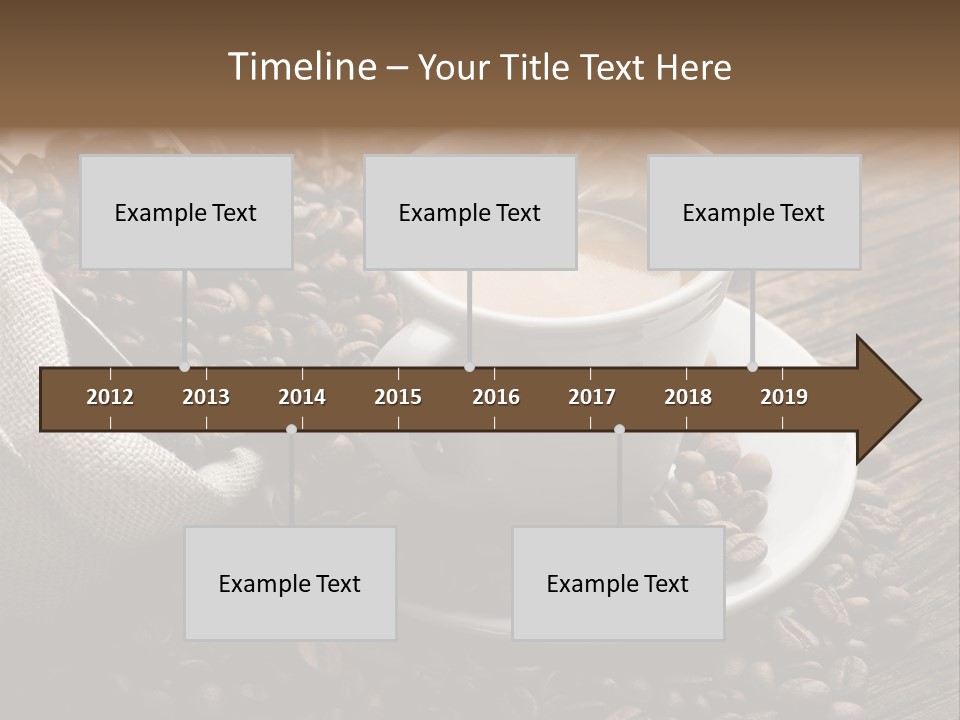 Beverage Color Wood PowerPoint Template