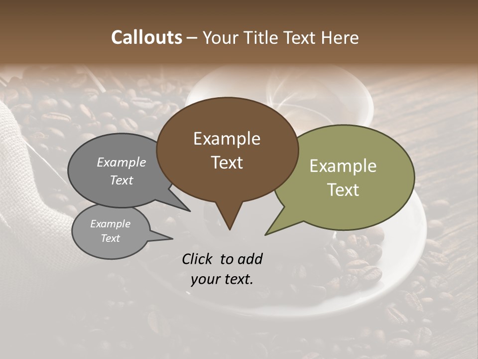 Beverage Color Wood PowerPoint Template