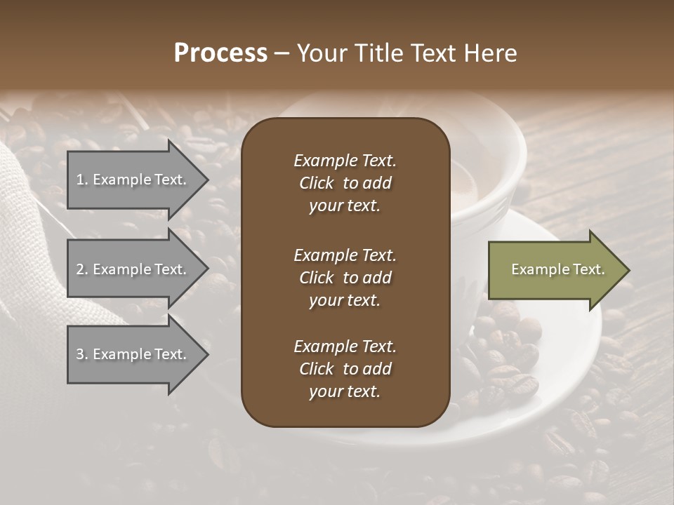 Beverage Color Wood PowerPoint Template