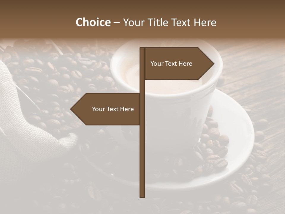 Beverage Color Wood PowerPoint Template