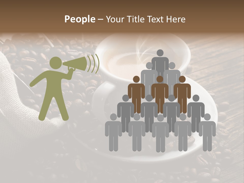 Beverage Color Wood PowerPoint Template