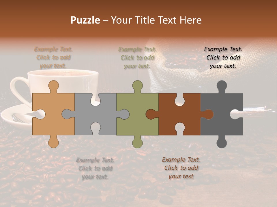 Wood Office Concept PowerPoint Template