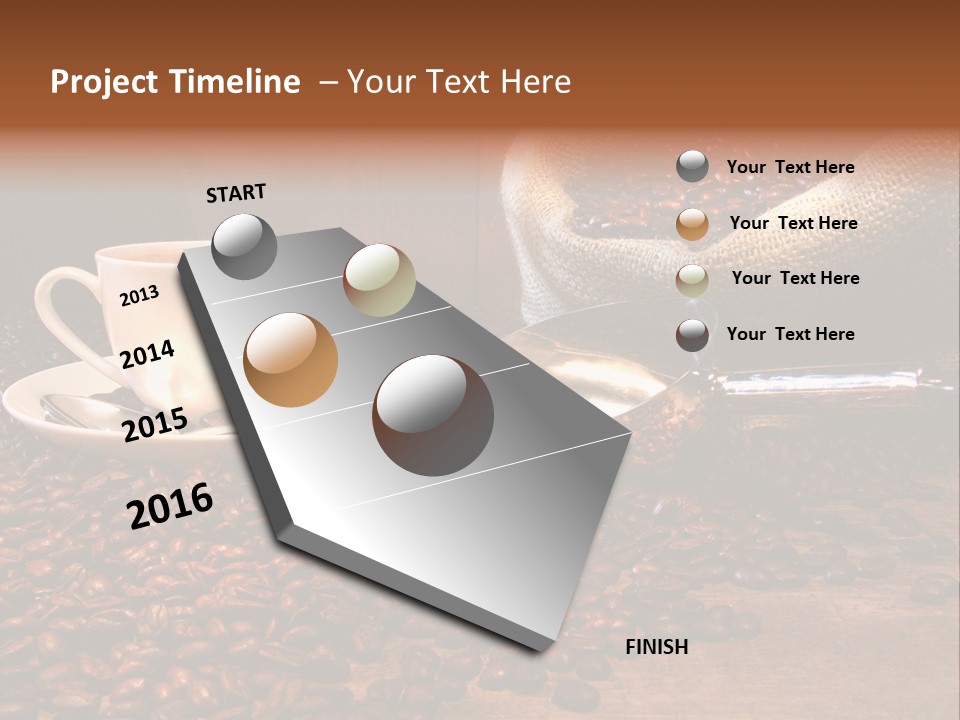 Wood Office Concept PowerPoint Template