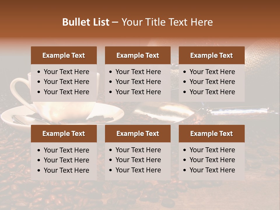Wood Office Concept PowerPoint Template