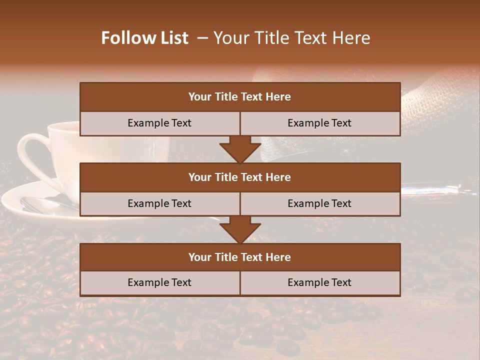 Wood Office Concept PowerPoint Template