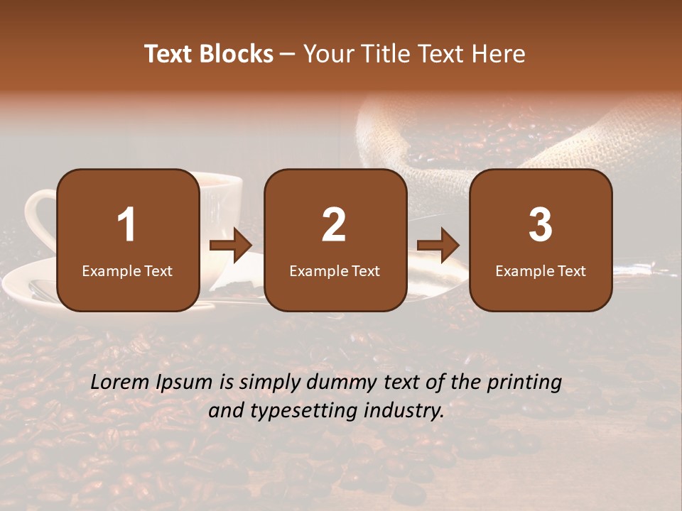 Wood Office Concept PowerPoint Template