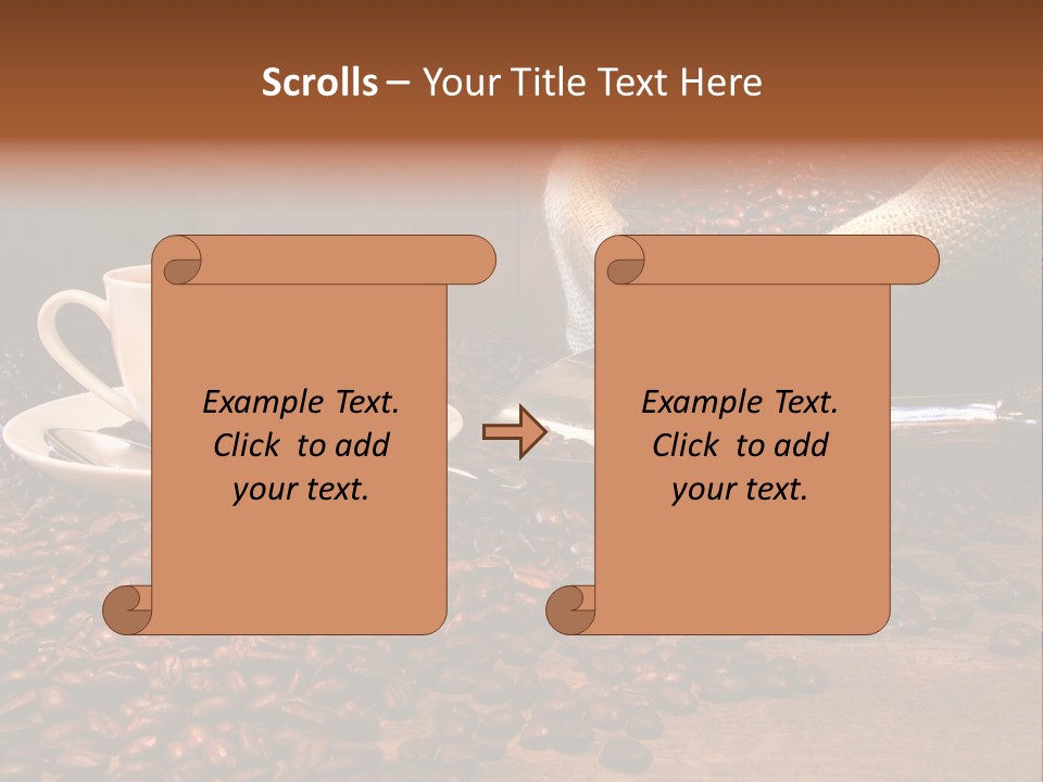Wood Office Concept PowerPoint Template