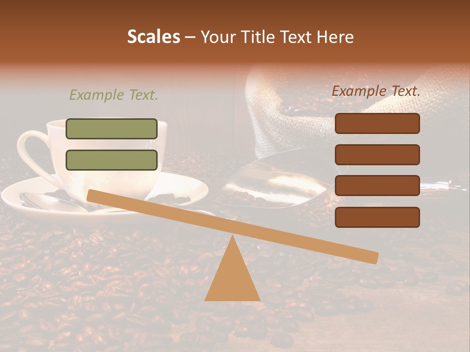 Wood Office Concept PowerPoint Template