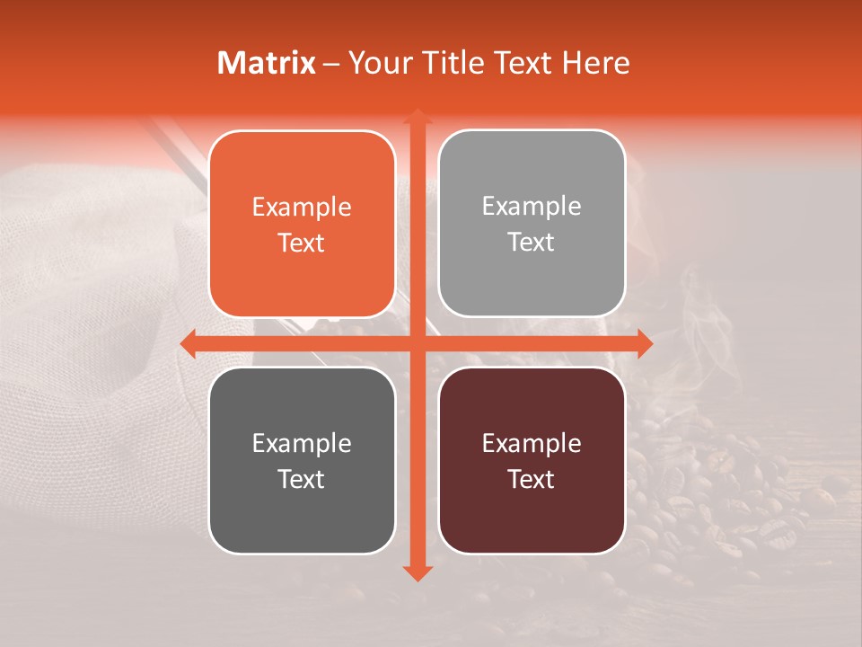 Coffee Espresso Bean PowerPoint Template