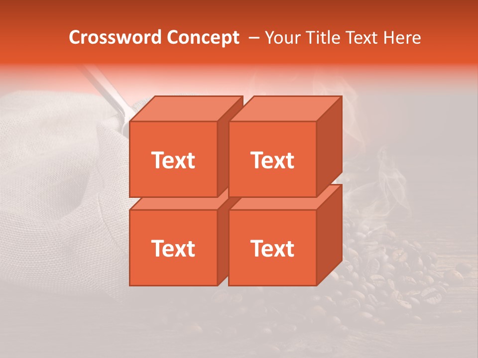 Coffee Espresso Bean PowerPoint Template