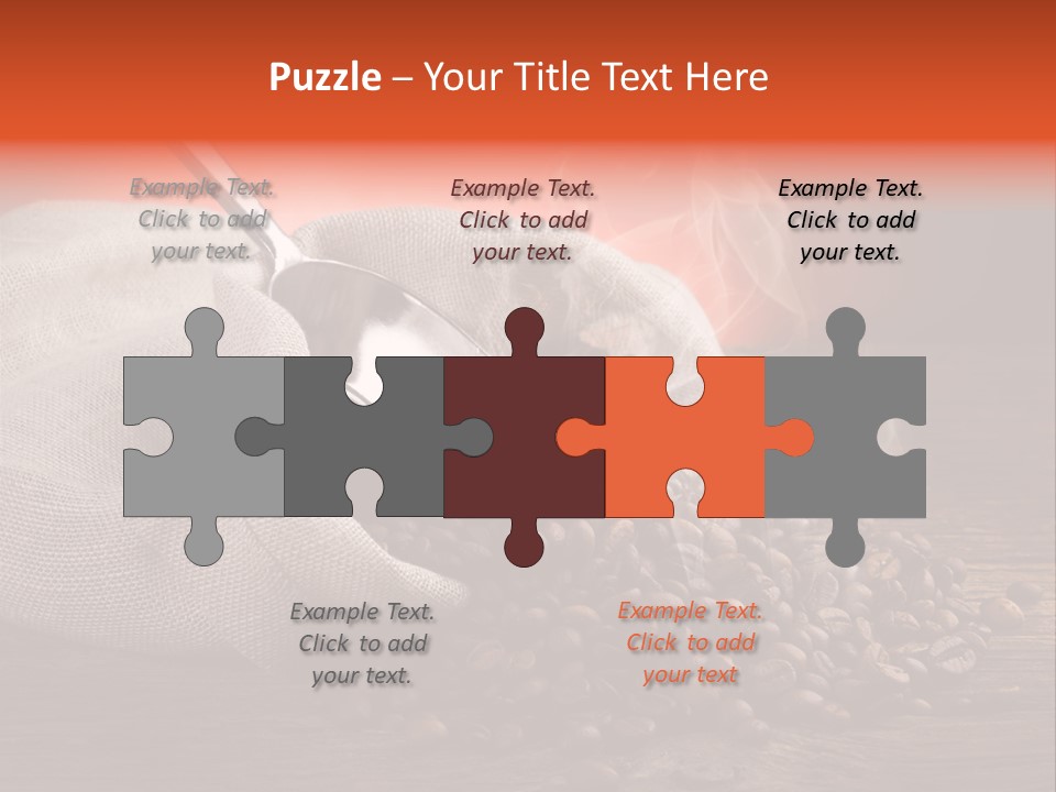 Coffee Espresso Bean PowerPoint Template