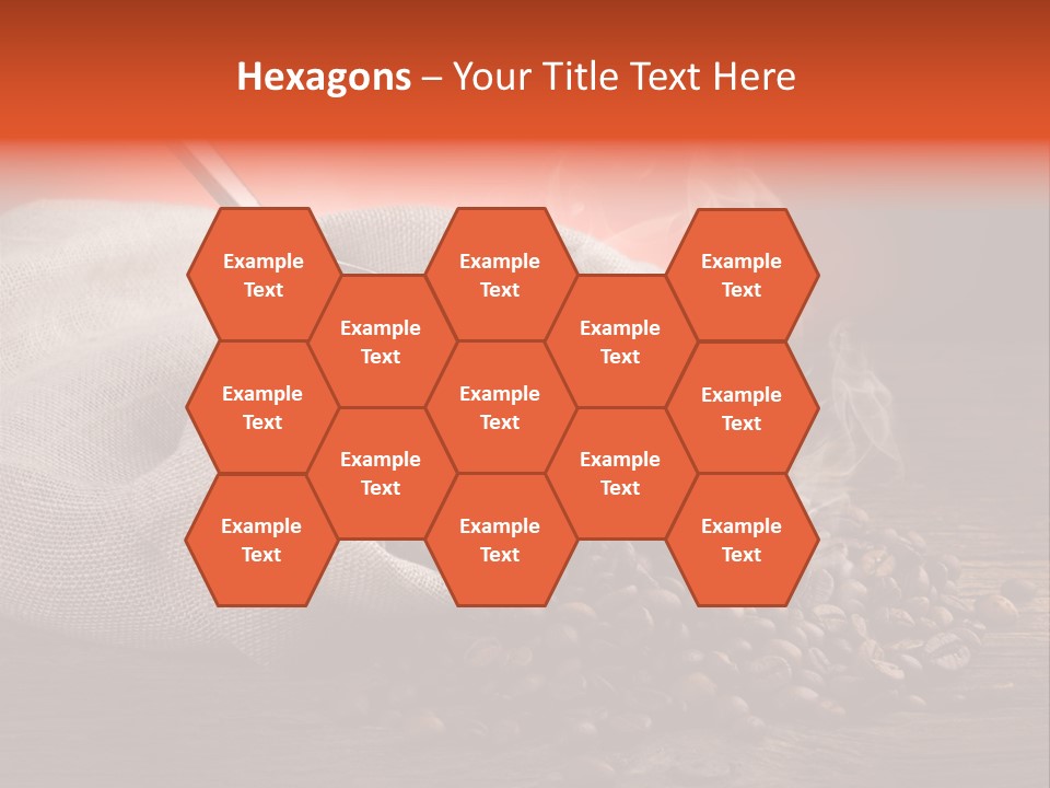 Coffee Espresso Bean PowerPoint Template