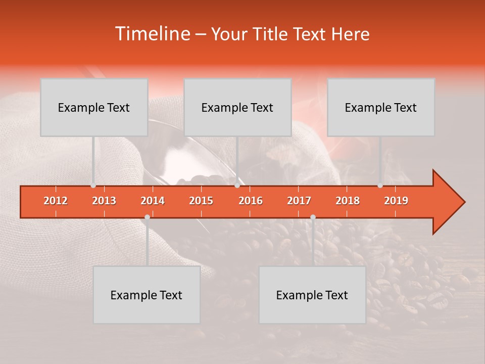 Coffee Espresso Bean PowerPoint Template