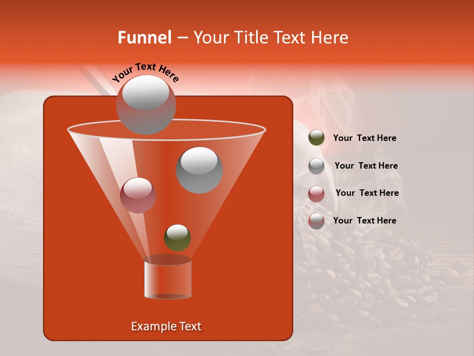 Coffee Espresso Bean PowerPoint Template