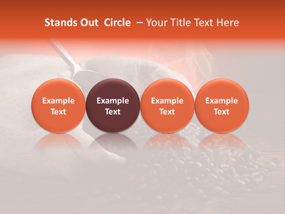 Coffee Espresso Bean PowerPoint Template