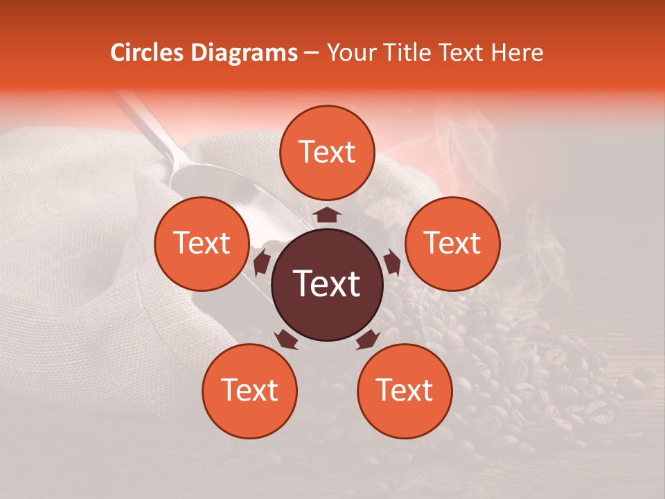 Coffee Espresso Bean PowerPoint Template