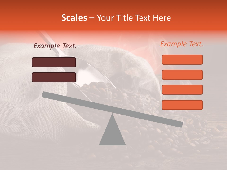 Coffee Espresso Bean PowerPoint Template