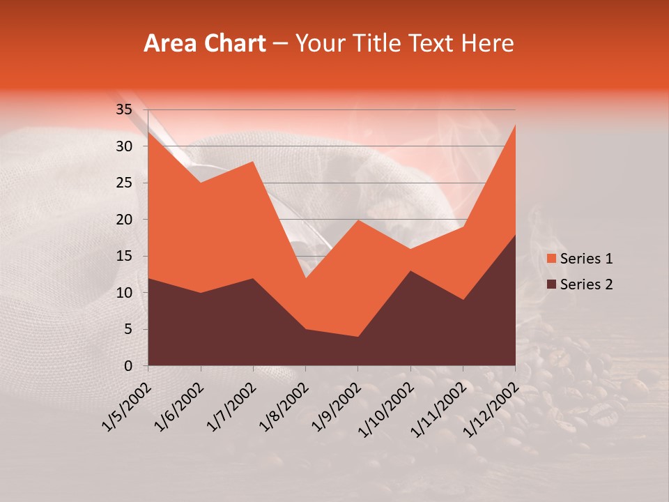 Coffee Espresso Bean PowerPoint Template