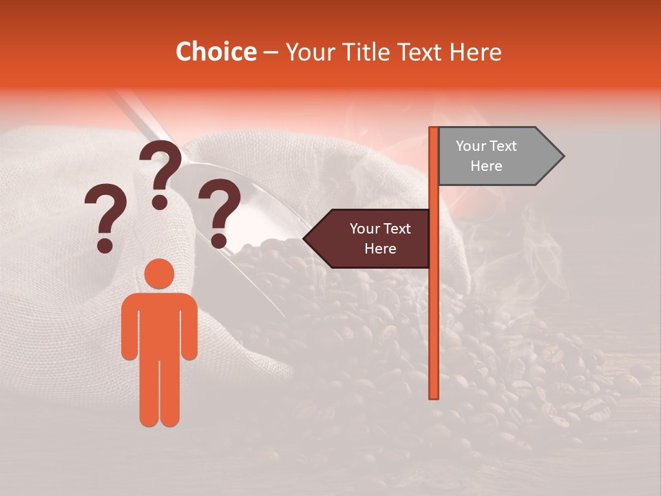 Coffee Espresso Bean PowerPoint Template